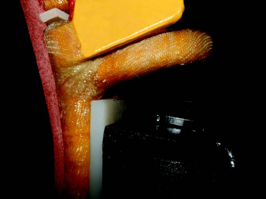 An EMSHIELD 375 shunt insulation from EMSCO, a foundry service provider.