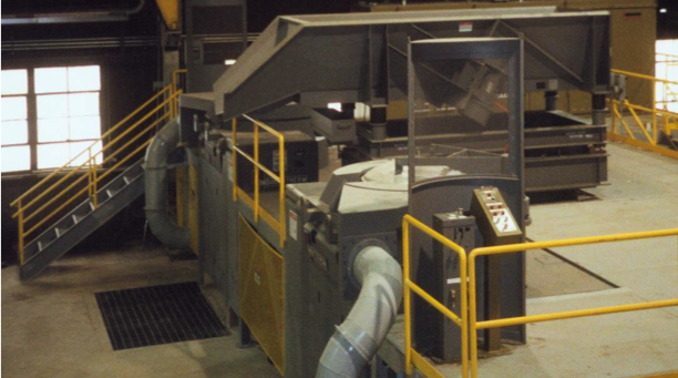 The equipment inside a foundry where EMSCO provided induction coil repairs.